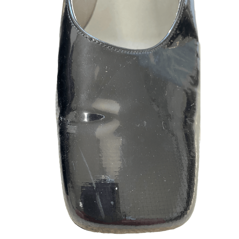 Bally patent 2025 leather shoes