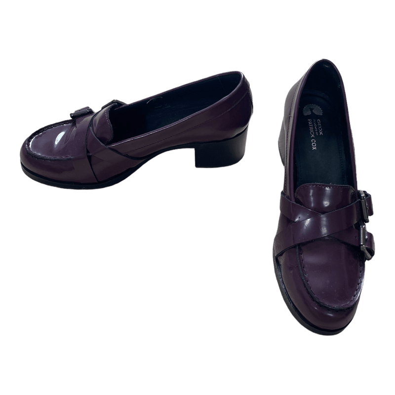 Deep purple best sale block heels