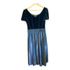 Laura Ashley Blue Short Sleeved Occasion Dress UK Size 14 - Ava & Iva