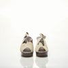 Elliot Suede Taupe Slingback Peeptoe Platform Sandal UK Size 5 - Ava & Iva