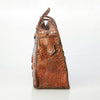 Vintage Genuine Crocodile Brown Fixed Handle Bag - Ava & Iva