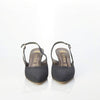 Gina London Leather Black Sling Back Shoe UK Size 7. - Ava & Iva