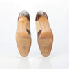 Kurt Geiger Leather Brown & Cream Court Shoe UK Size 6.5. - Ava & Iva