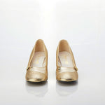 Vintage Deb On Air Vintage Gold Court Shoe UK Size 6 - Ava & Iva