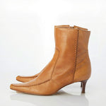 Carvela Leather Tan Ankle Boot UK Size 6. - Ava & Iva