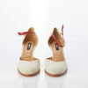DKNY Suede Cream Mary Jane Shoe US 9.5 / UK 6.5 - Ava & Iva