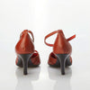 DKNY Leather Burnt Orange Shoe with Ankle Strap US10 /UK7 - Ava & Iva