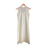 Tena Durrani Lemon Embossed Sleeveless Dress UK Size 12 - Ava & Iva
