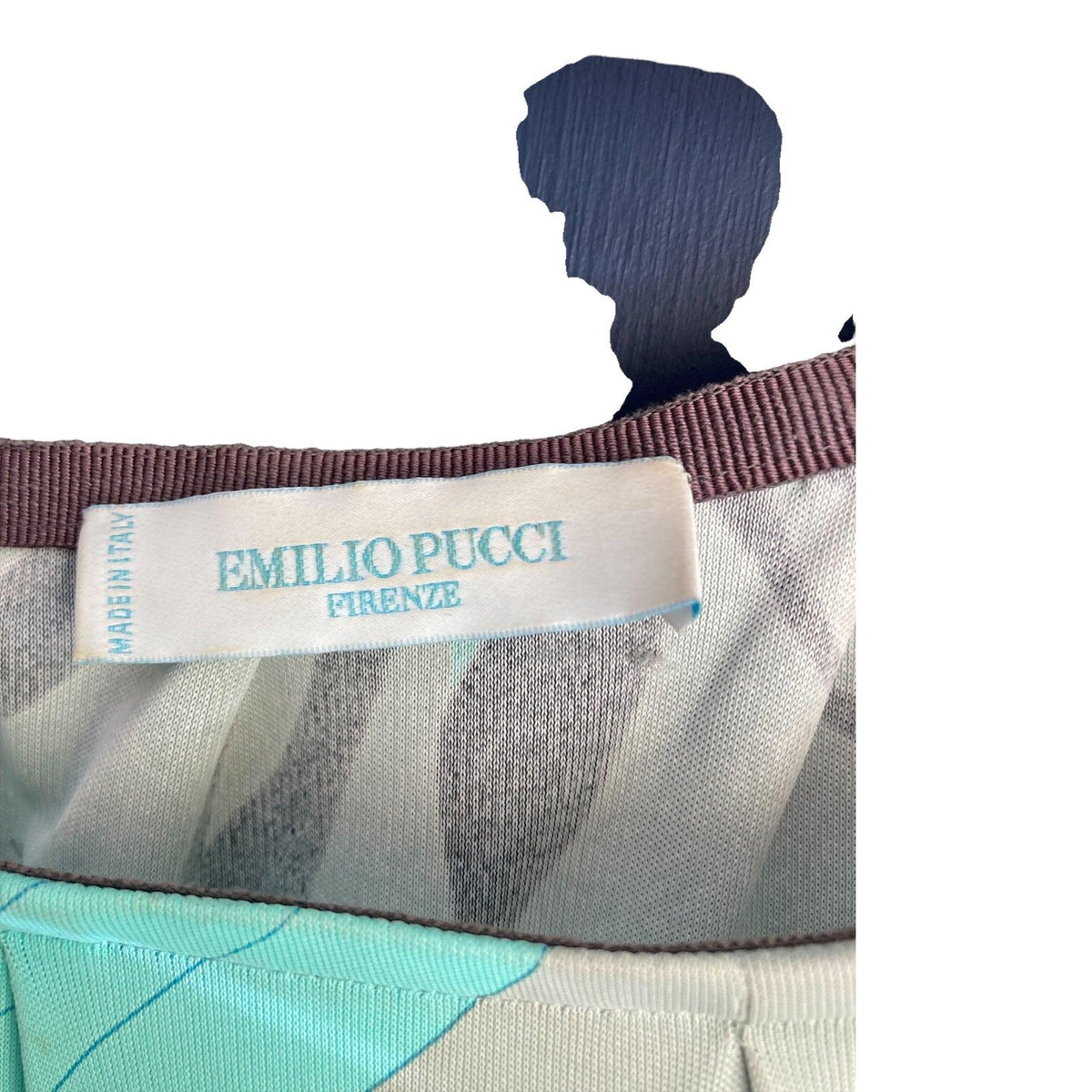 Emilio Pucci Multi-Coloured Sleeveless Dress UK Size 8 - Ava & Iva