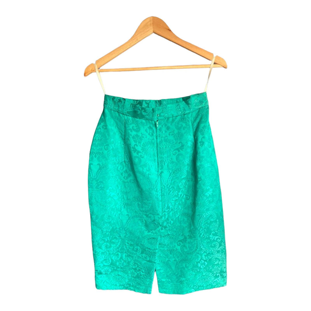 Gail Happen Emerald Green Skirt Suit UK Size 12 - Ava & Iva