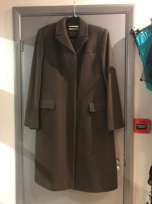 Calvin Klein brown merino wool coat (12) - Ava & Iva