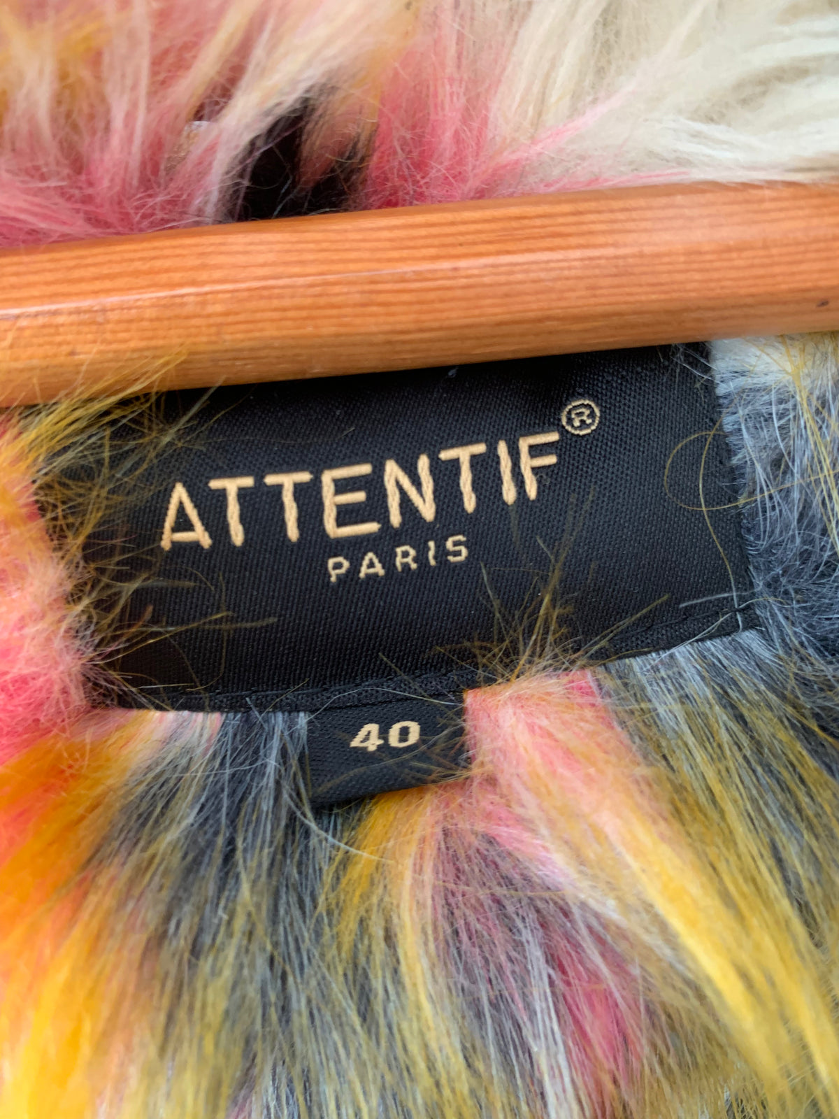 Attentif Parka Coat Khaki EU40 UK12 - Ava & Iva