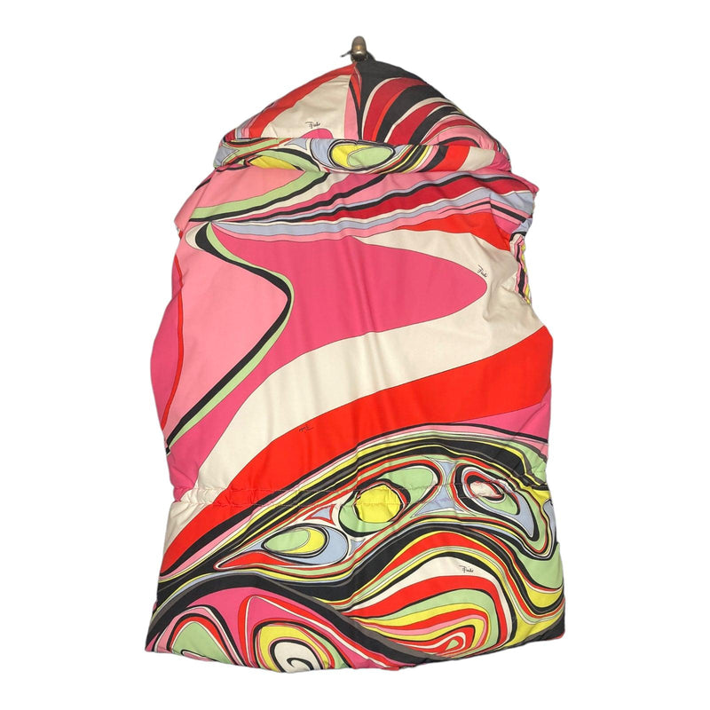 Emilio Pucci X Rossignol Multi-Coloured Sleeveless Gilet UK Size Large - Ava & Iva