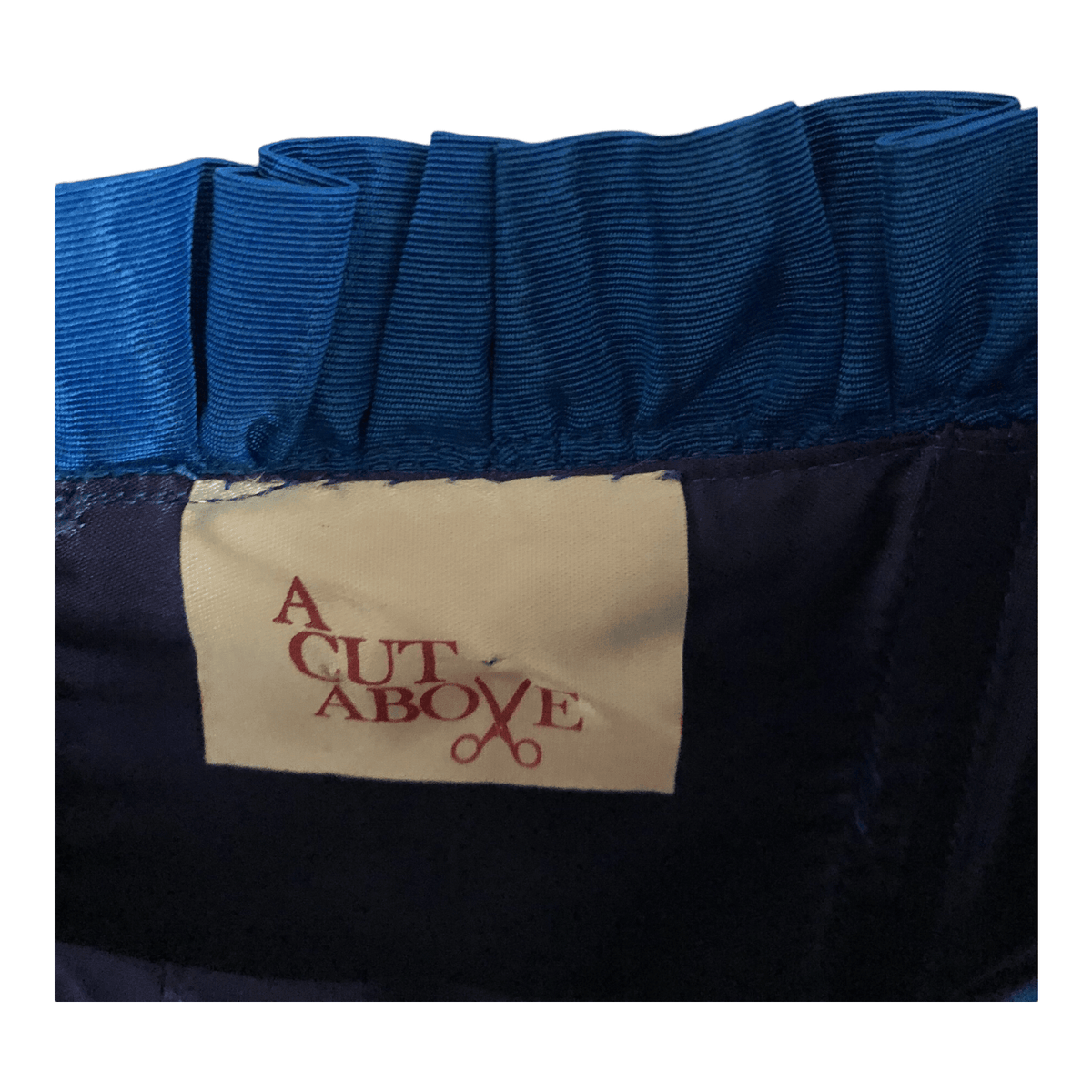 A Cut Above Vintage Sleeveless Summer Maxi Dress Electric Blue UK Size 8-10 - Ava & Iva