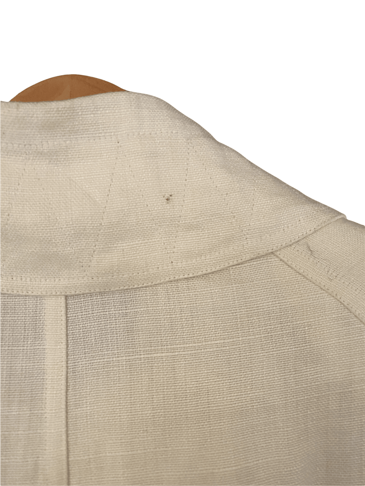 Donna Karan 100% Linen Jacket Cream UK SIze 12 - Ava & Iva