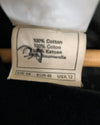 Laura Ashley Vintage Cotton Velvet Long Sleeve Belted Maxi Dress Black UK Size 12 - Ava & Iva