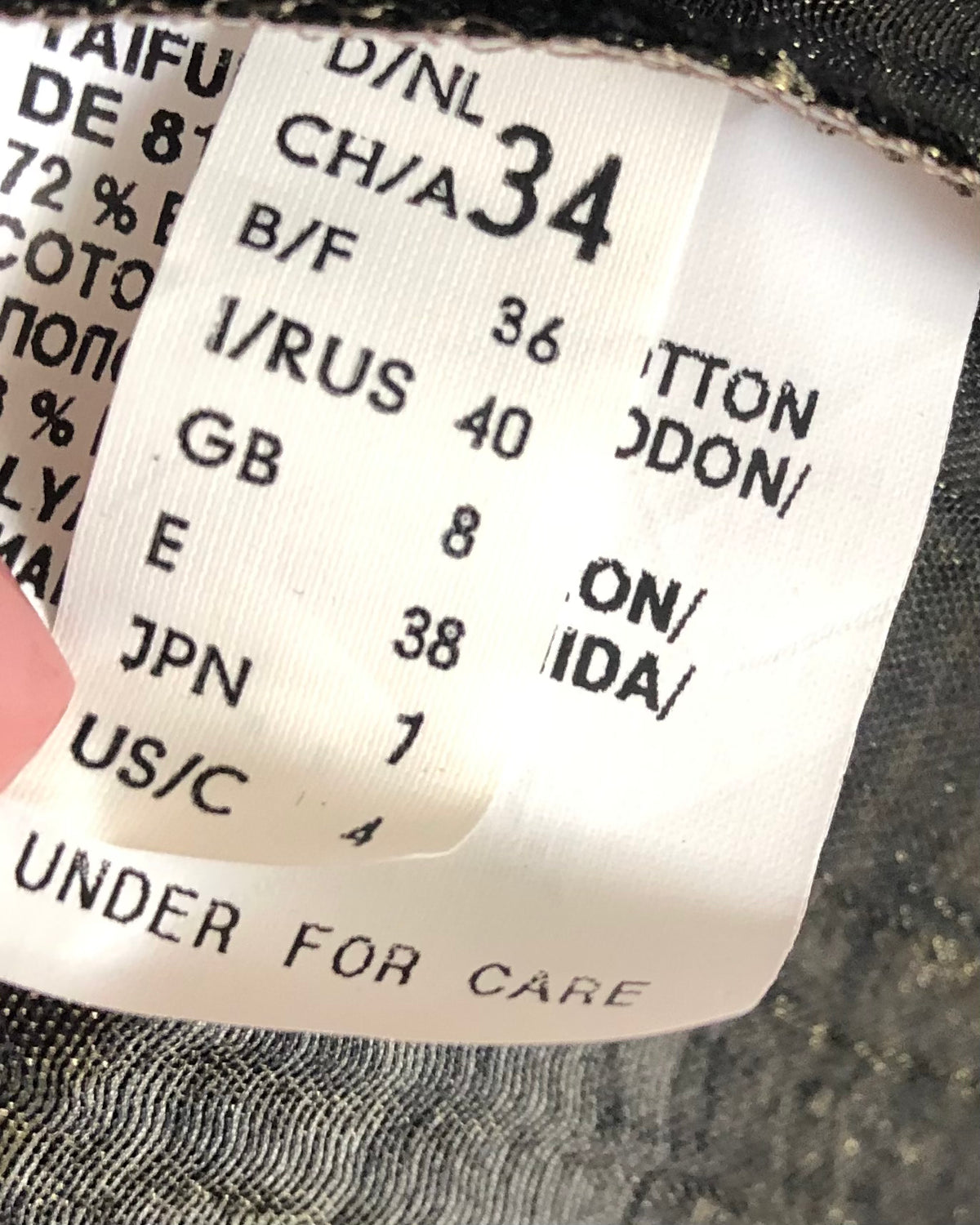 Taifun Collection Sheer Cotton Summr Jacket Olive Green UK Size 8 - Ava & Iva