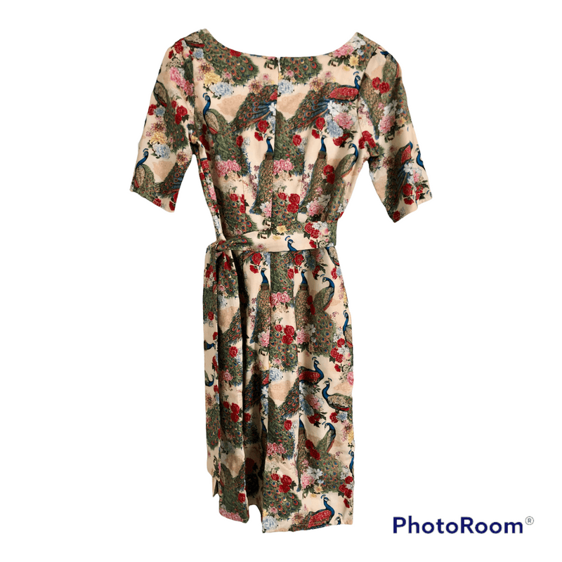 Vanity Project by Limb 100 Cotton Short Sleeve Belted Shift Dress