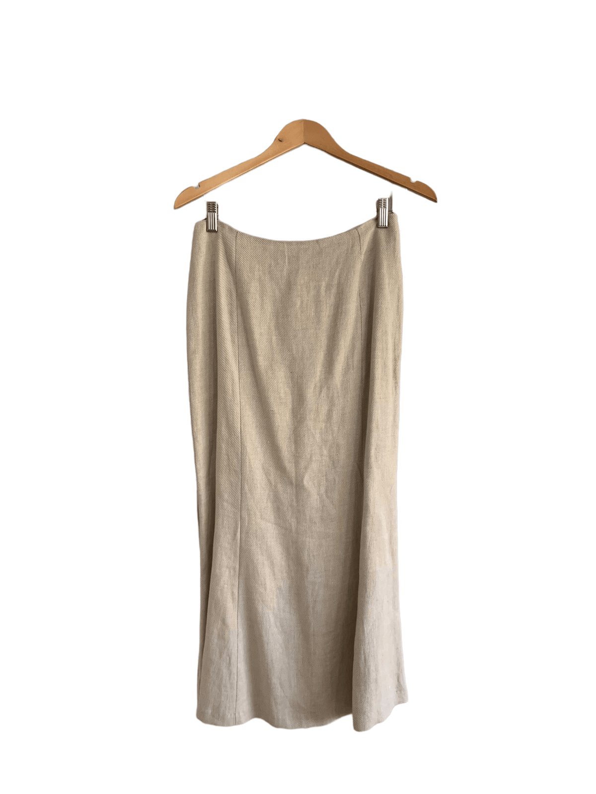 Hobbs Linen and Cotton Mix Summer Skirt and Jacket Suit Cream Size 10 - Ava & Iva