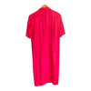 Jaeger Cerise Pink Short Sleeved Dress UK Size 10 - Ava & Iva