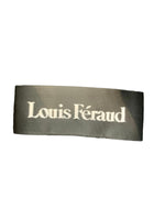 Louis Féraud Velvet/Crepe Jacket Black UK Size S/M - Ava & Iva