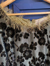 Acquer Vintage Khaki Patterned Short Sleeve Dress UK Size 10 - Ava & Iva