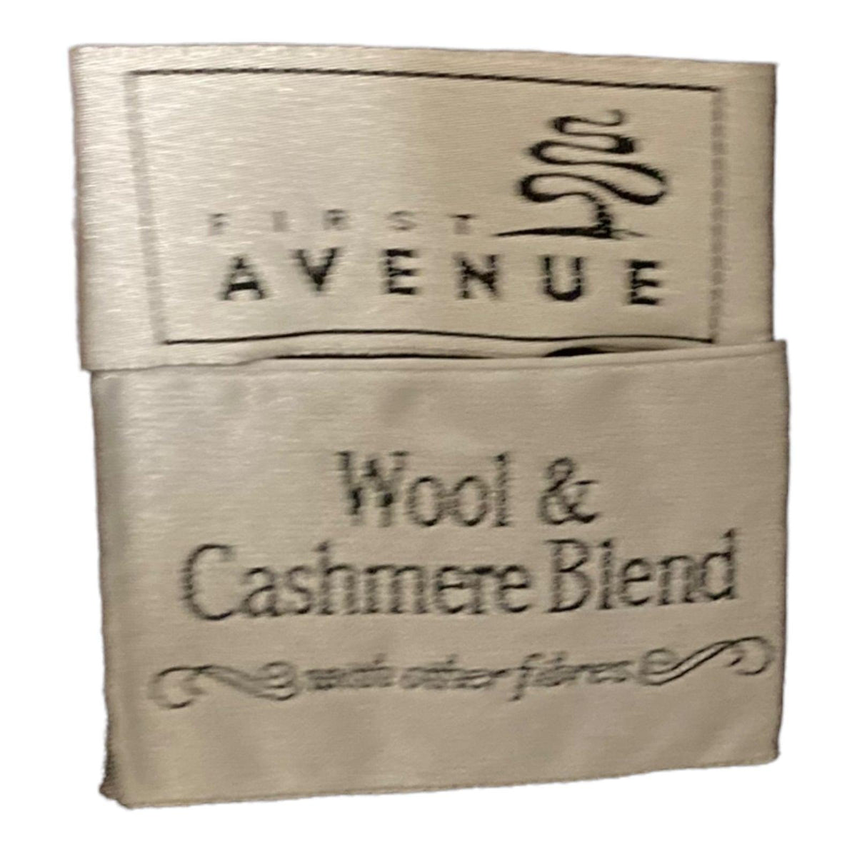 First Avenue Wool & Cashmere Blend Burgundy Long Sleeved Coat UK Size 12 - Ava & Iva