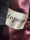 Teper Wool Grey Striped Jacket UK Size 16 - Ava & Iva