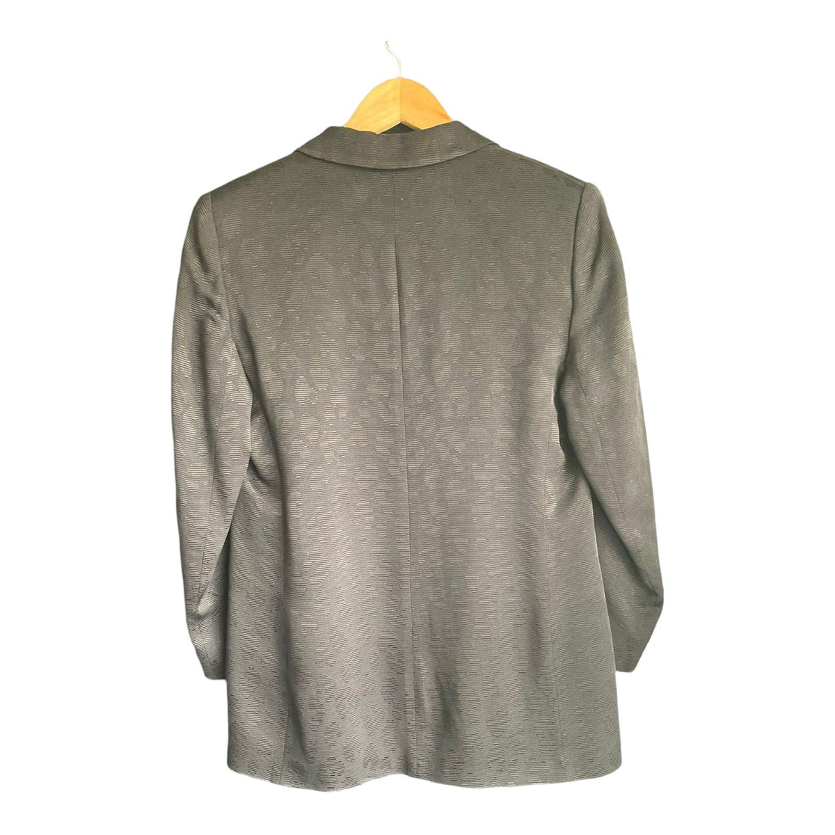 Ecaille Black Embossed Trouser Suit UK Size 16 - Ava & Iva