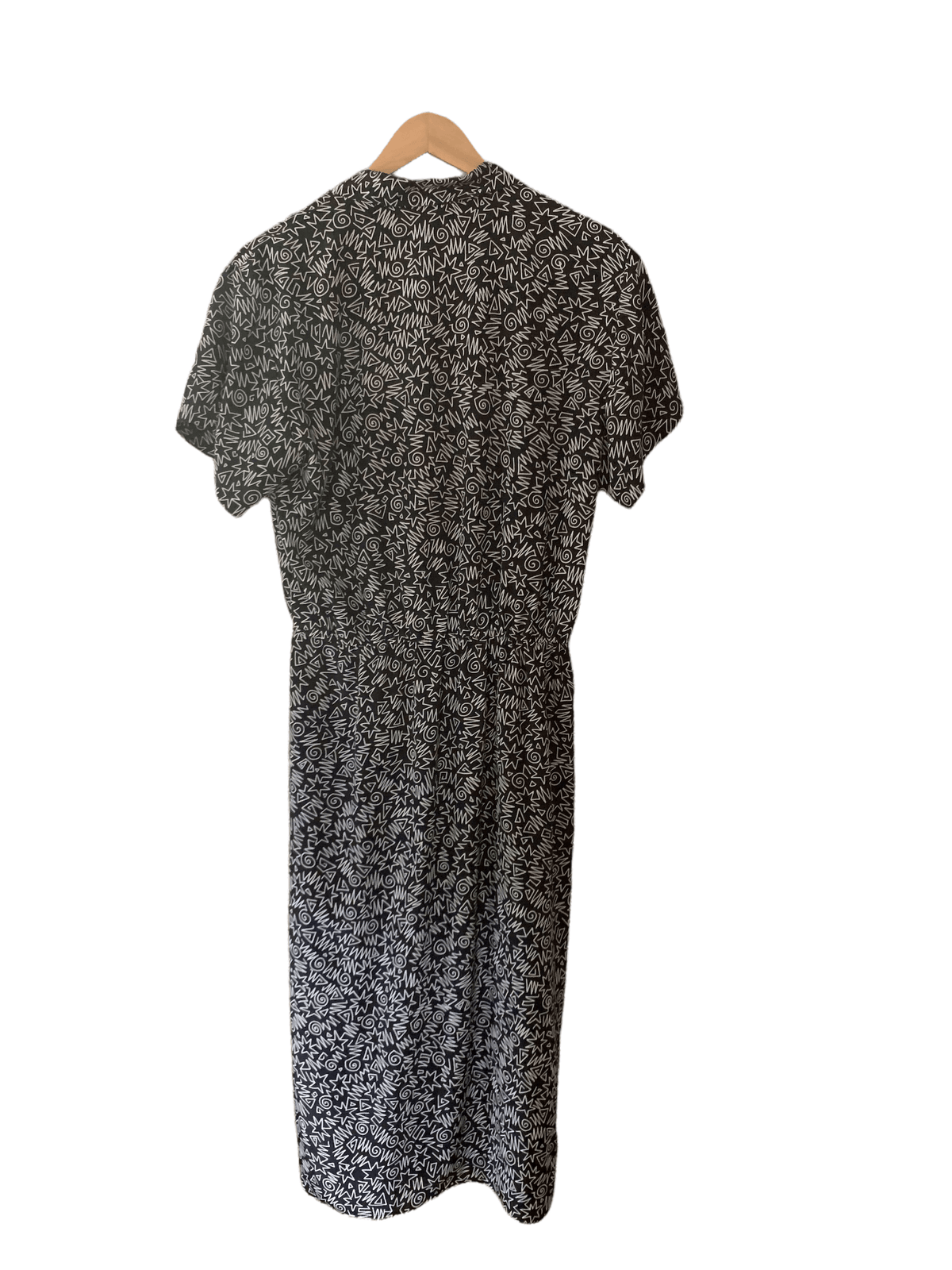 Maggy London Short Sleeve Dress Black UK 12 - Ava & Iva