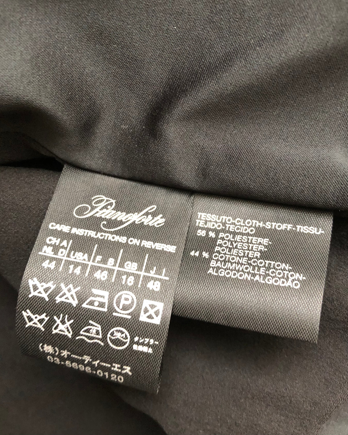 Max Mara Cotton Sleeveless Ruched Cropped Evening Jacket Black BNWT UK Size M/L - Ava & Iva