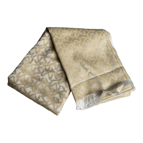 Michael Kors Gold MK Pattern Scarf - Ava & Iva