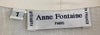 Anne Fortaine Single Breasted 100% Linen Jacket Cream Size 1 UK Size 12 - Ava & Iva