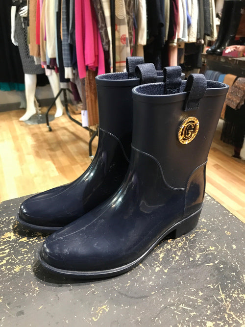 Guess navy ankle wellington boots (7) - Ava & Iva