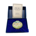 Halcyon Days "Tennis at Wimbledon in Edwardian Times" Oval Enamel Box - Ava & Iva
