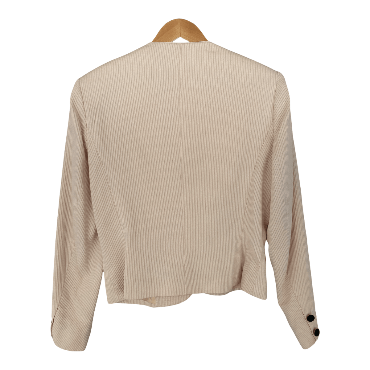 Caroline Charles Cotton Light Quilted Jacket Peach UK Size 12/14 - Ava & Iva