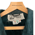 Suede and Leathercraft Vintage Suede Jacket Green Belted UK Size 12 - Ava & Iva