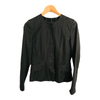 Burberry Vintage Cotton Linen Blend Day Evening Jacket Black UK Size 10-12 - Ava & Iva