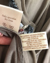 Blank London Jersey Belted Cardigan Jacket Taupe Beige Embroidered Embellished Size - Ava & Iva