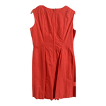 Sanfor Vintage 100% Cotton Shift Dress Coral Pink UK Size 16-18 - Ava & Iva