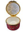 Halcyon Days Shakespeare Tempest "Now I Will Believe That There Are Unicorns" Round Enamel Box - Ava & Iva
