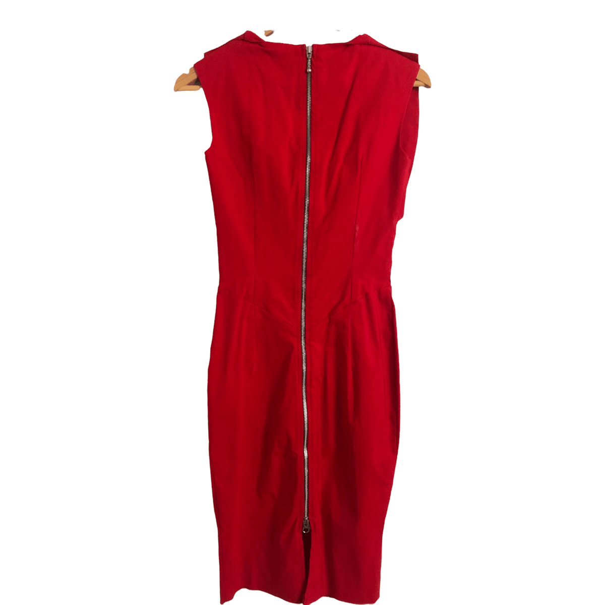 Diva Catwalk Sleeveless Shift Dress Red Size S - Ava & Iva