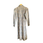 Liberty Wool Grey Paisley Long Sleeve Dress UK Size 14 - Ava & Iva