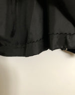 Louis Feraud Vintage Velvet 3/4 Sleeve Empire Evening Cocktail Dress Black UK10-12 - Ava & Iva