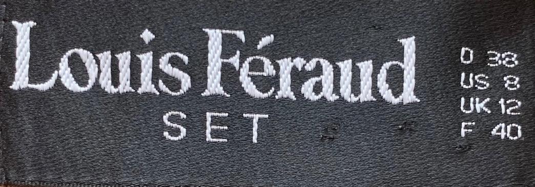 Louis Féraud Single Breasted Jacket Brown UK Size 12 - Ava & Iva