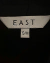 East 100% Wool Long Sleeve Open Front Embroidered Jacket Black Multi Size S/M - Ava & Iva