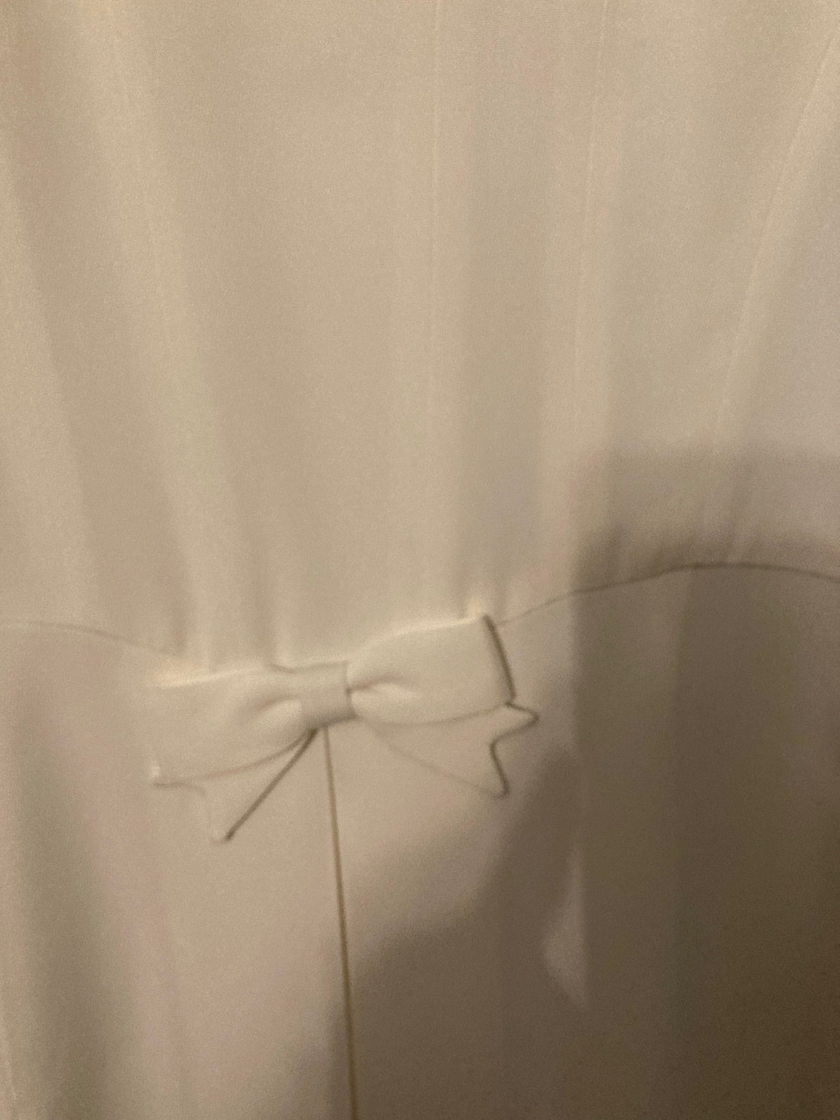 Moschino White Short Sleeved Coat Dress Uk Size 12 - Ava & Iva