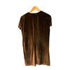 Koji Nihommatus Chocolate Brown Short Sleeved Dress UK Size 14 - Ava & Iva