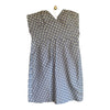 Alice by Temperley Cotton Blue Polka Dot Strapless Dress UK Size 12 - Ava & Iva