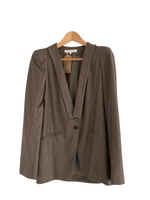 Vanessa Bruno 100% Wool Designer Jacket Brown UK Size S/M - Ava & Iva